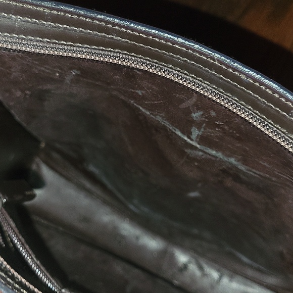 Gucci Black Leather Shoulder Bag Rehab - Picture 7 of 10